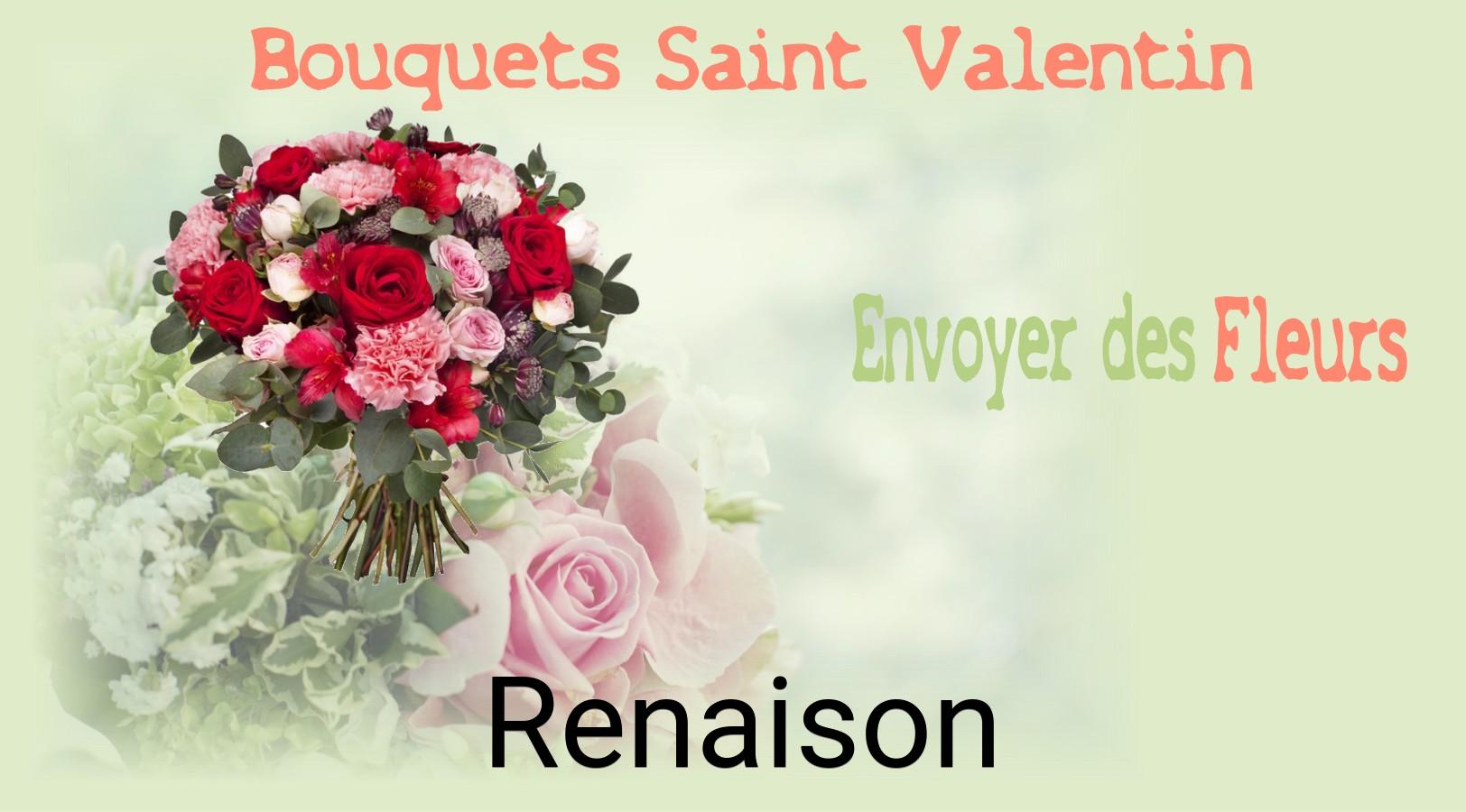 Roses de Saint-Valentin livrées à Renaison